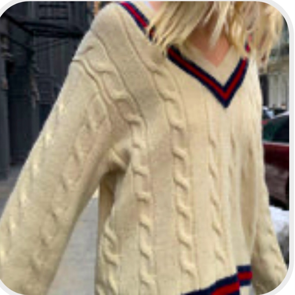 NWOT Brandy Melville Oversized Nikki Stripe Sweater
